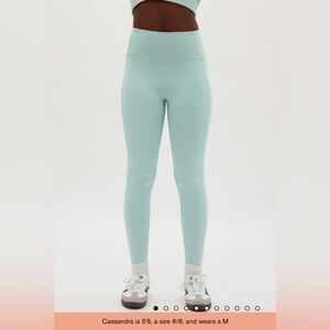 Girlfriend Collective Glass Blue Compression Pocket Legging